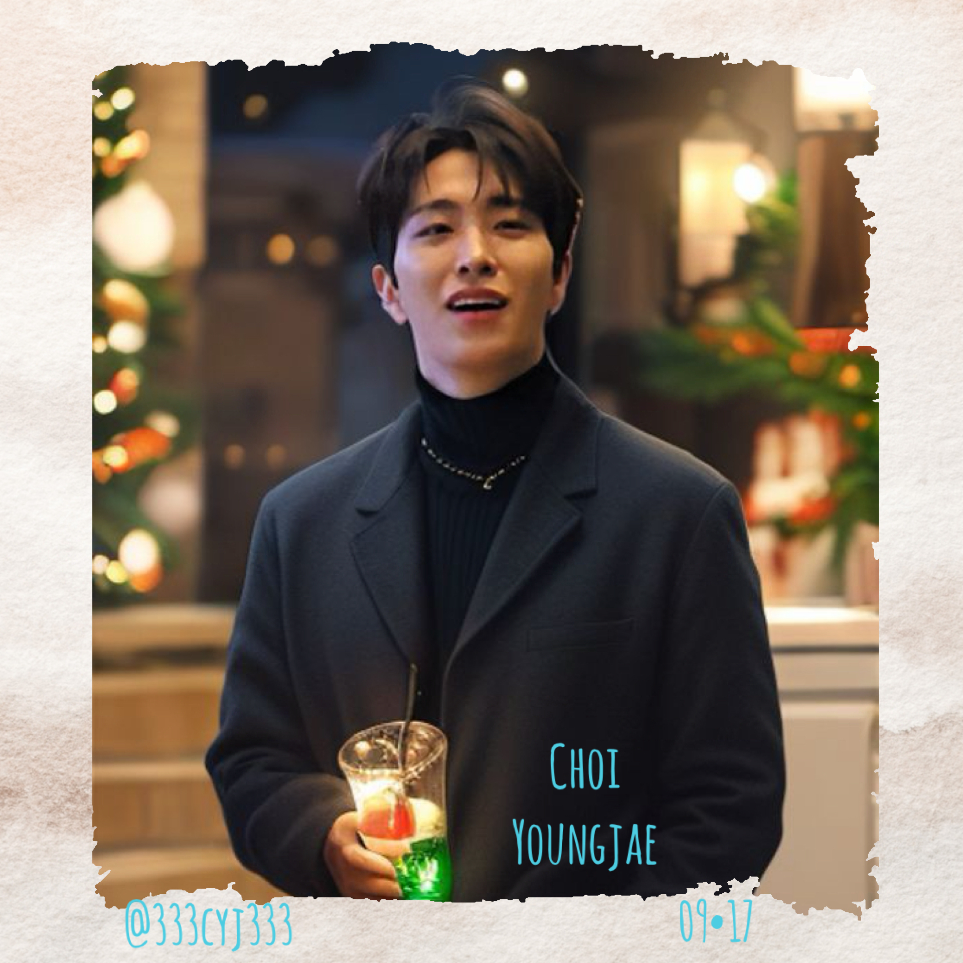 A moment captured by Youngjae (GOT7)'s fan