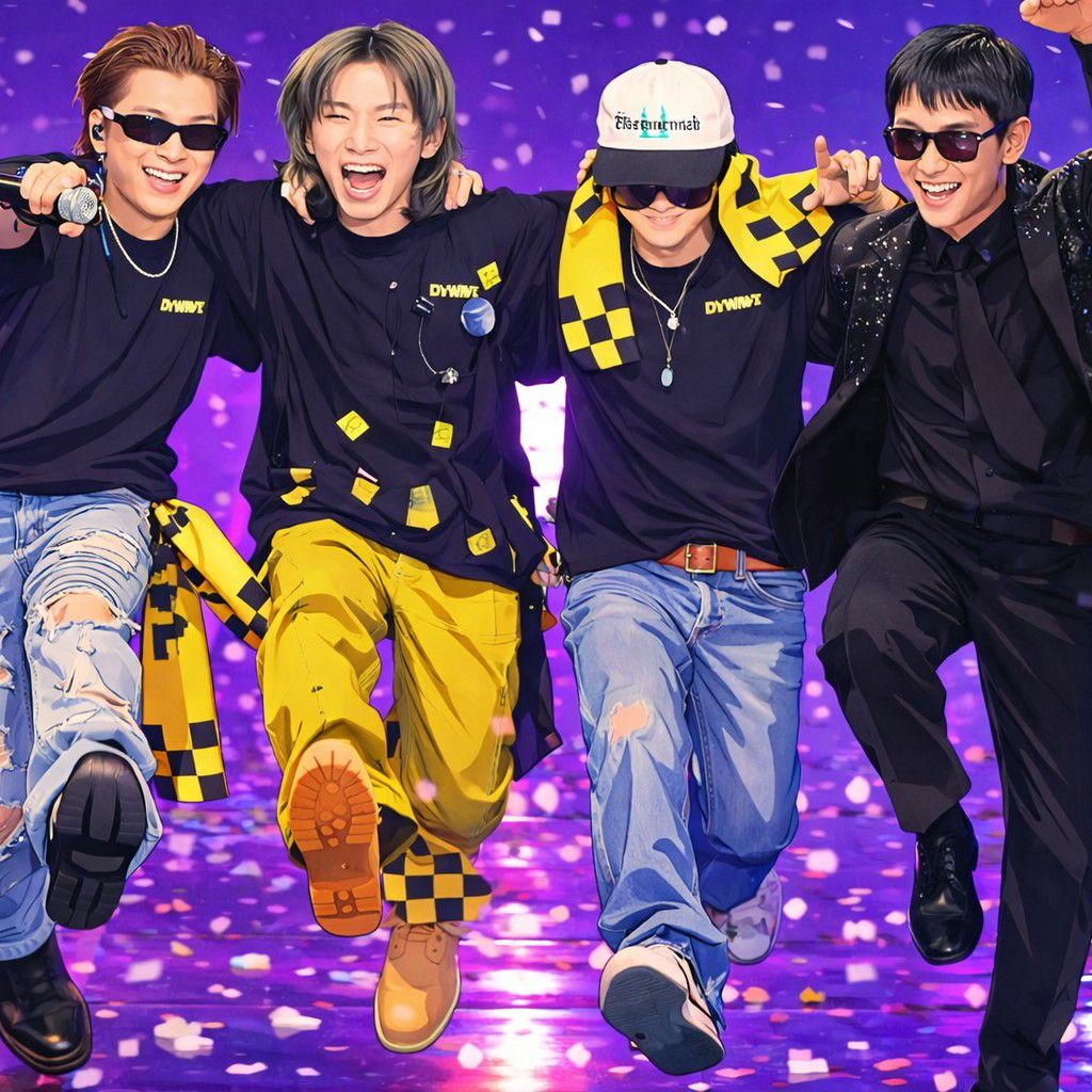 Recent activity shot of BIGBANG