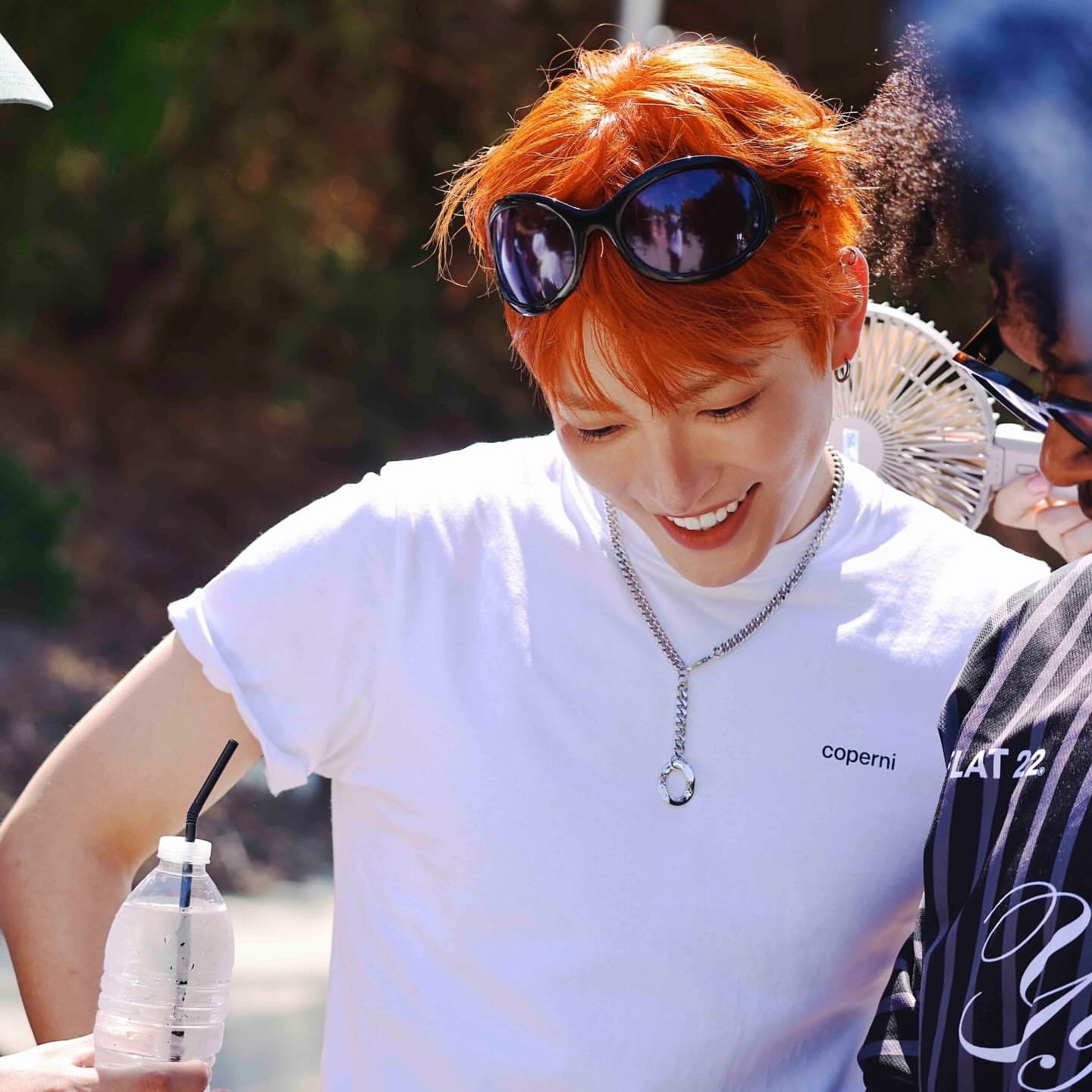 Recent activity shot of Hongjoong (ATEEZ)