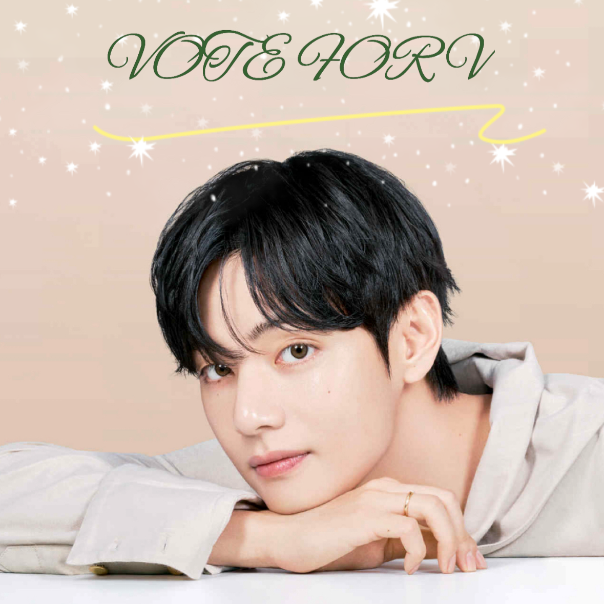 Recent activity shot of V (BTS)