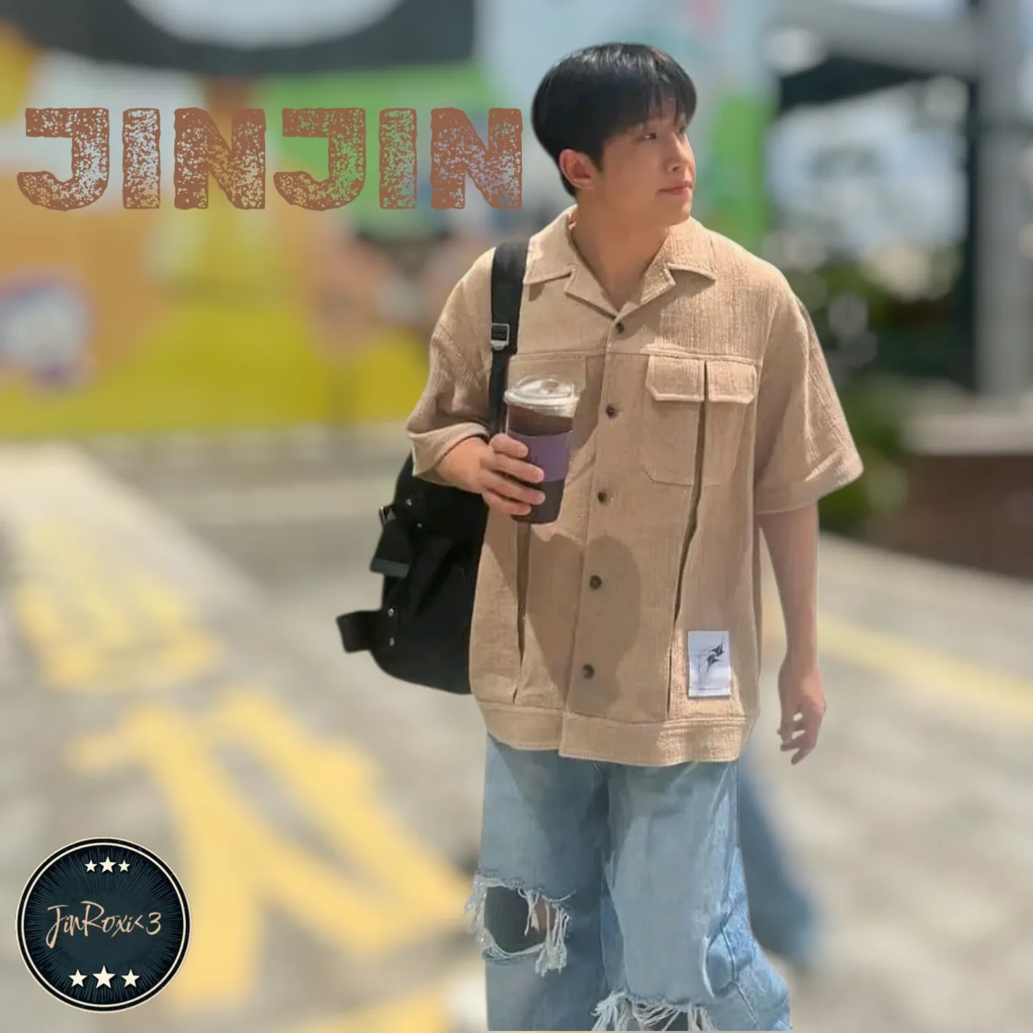 A moment captured by Jinjin (ASTRO)'s fan