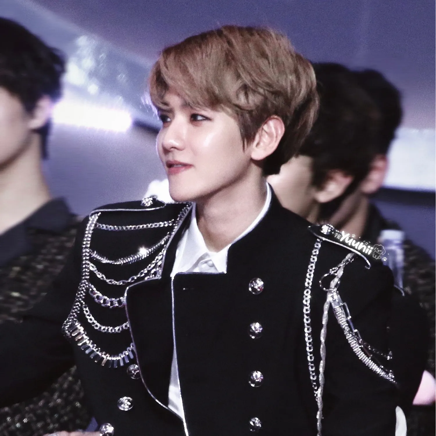 伯賢 (EXO)粉絲拍下的瞬間