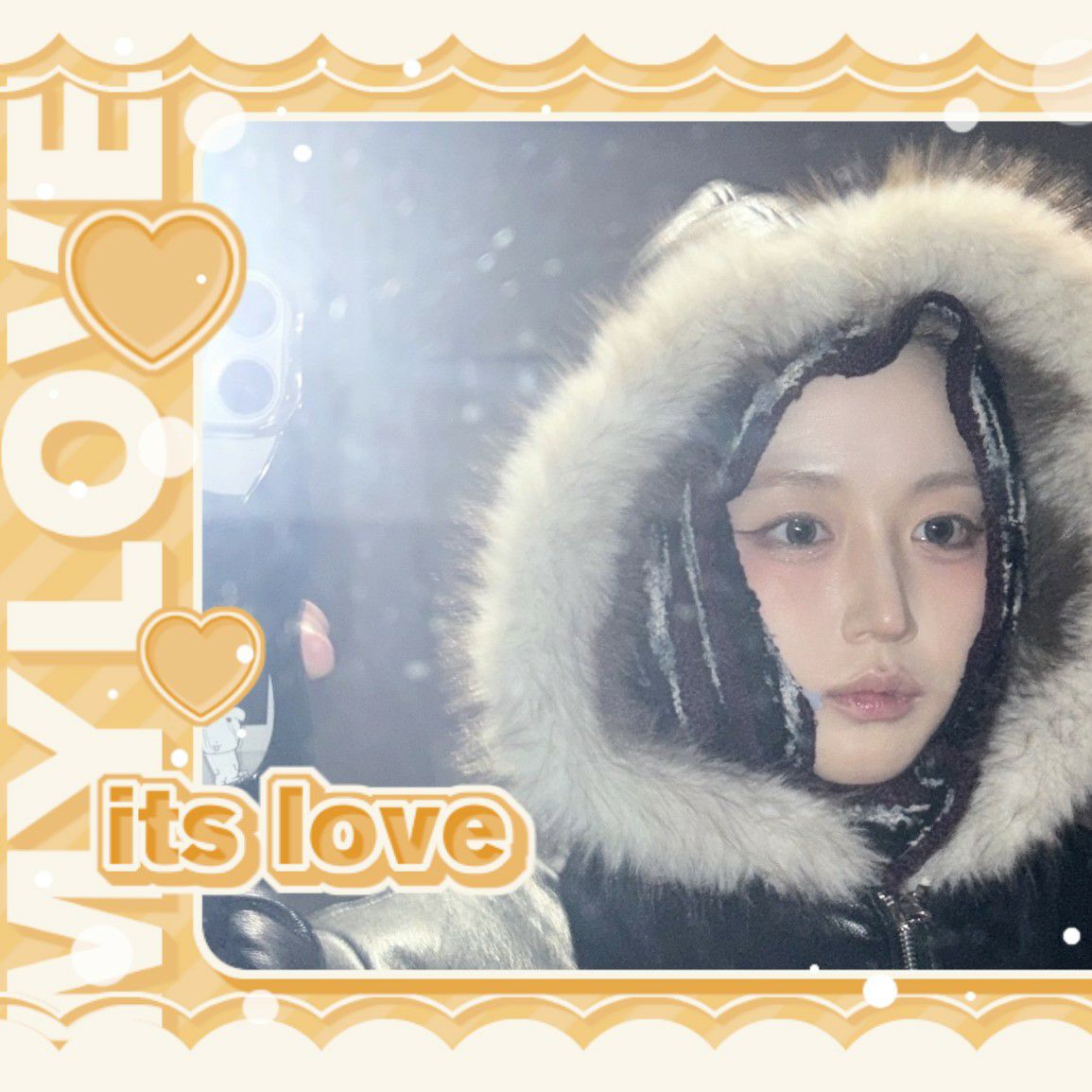 A moment captured by Haewon (NMIXX)'s fan