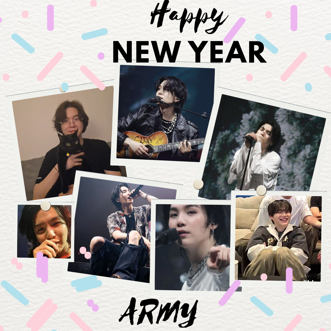 Recent activity shot of SUGA (BTS)