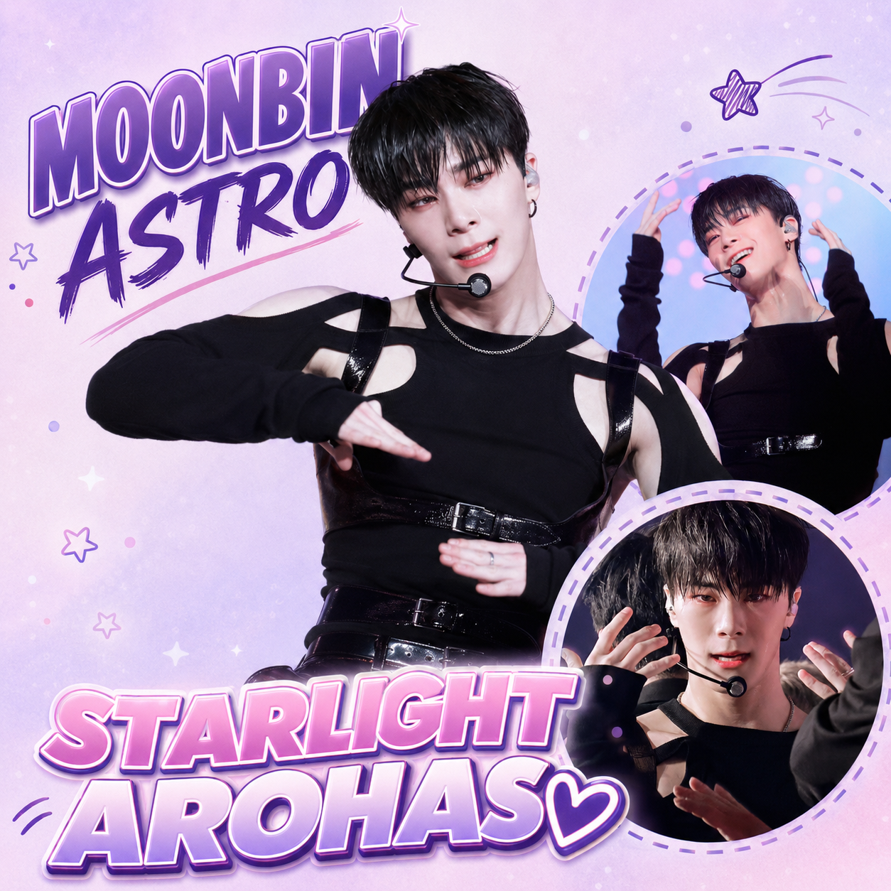 Recent activity shot of Moonbin (ASTRO)