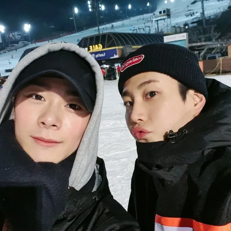 Recent activity shot of Moonbin (ASTRO)