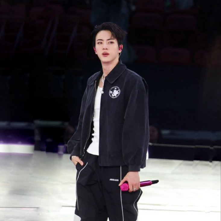 Potret di balik layar Jin (BTS)