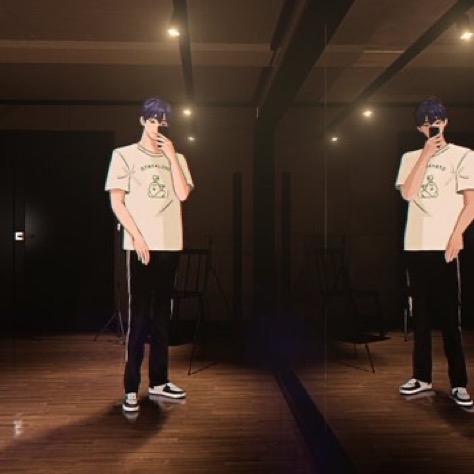 Recent activity shot of Yejun (PLAVE)