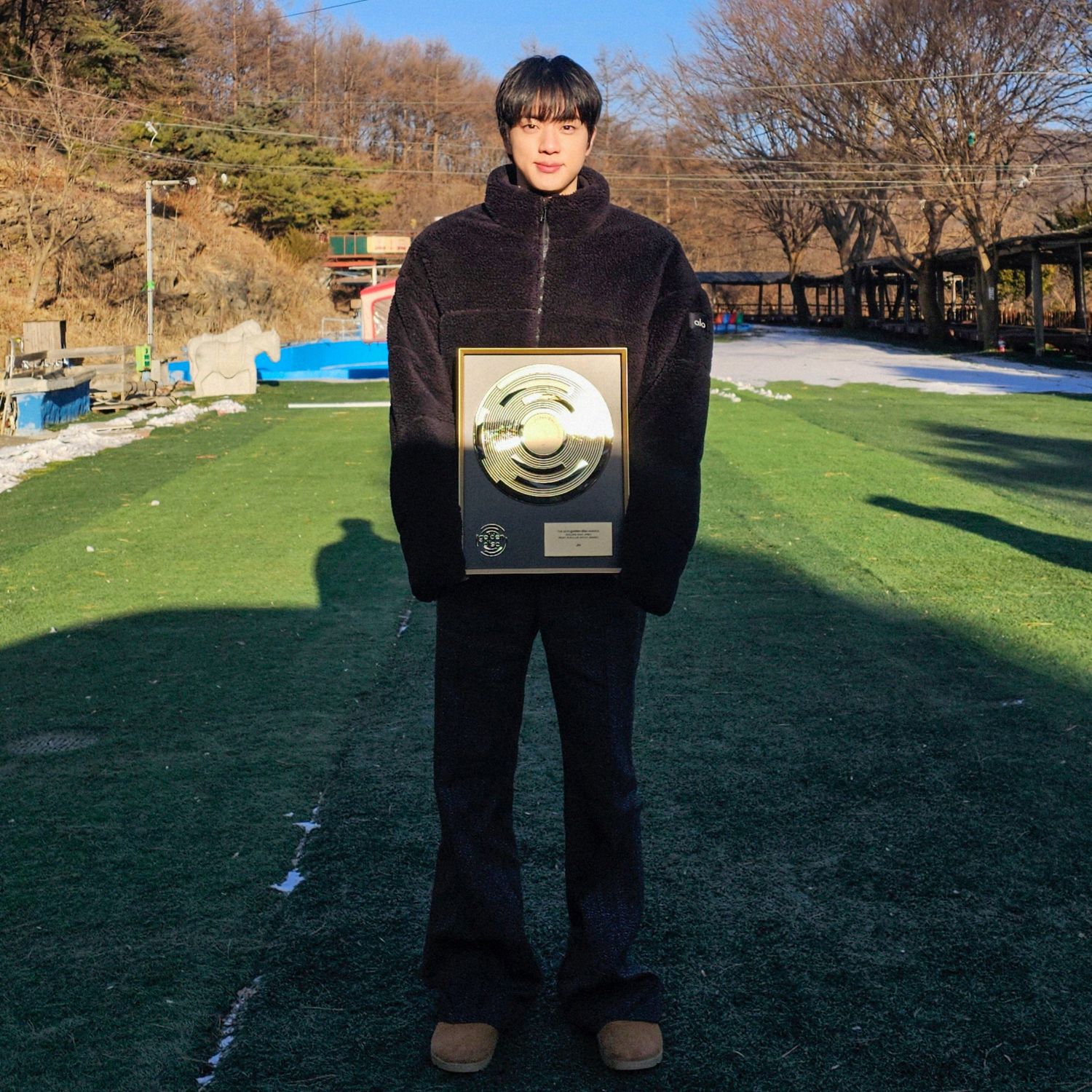 Foto terbaru Jin (BTS)