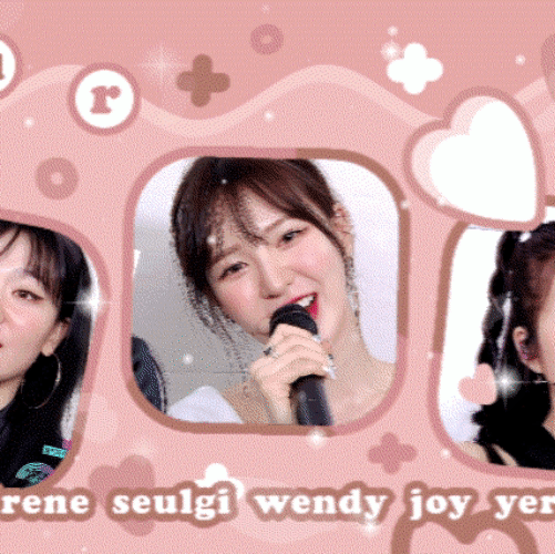 A moment captured by Red Velvet's fan