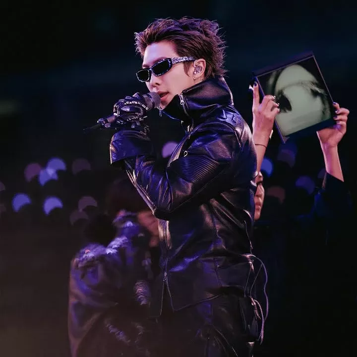 A moment captured by RM (BTS)'s fan
