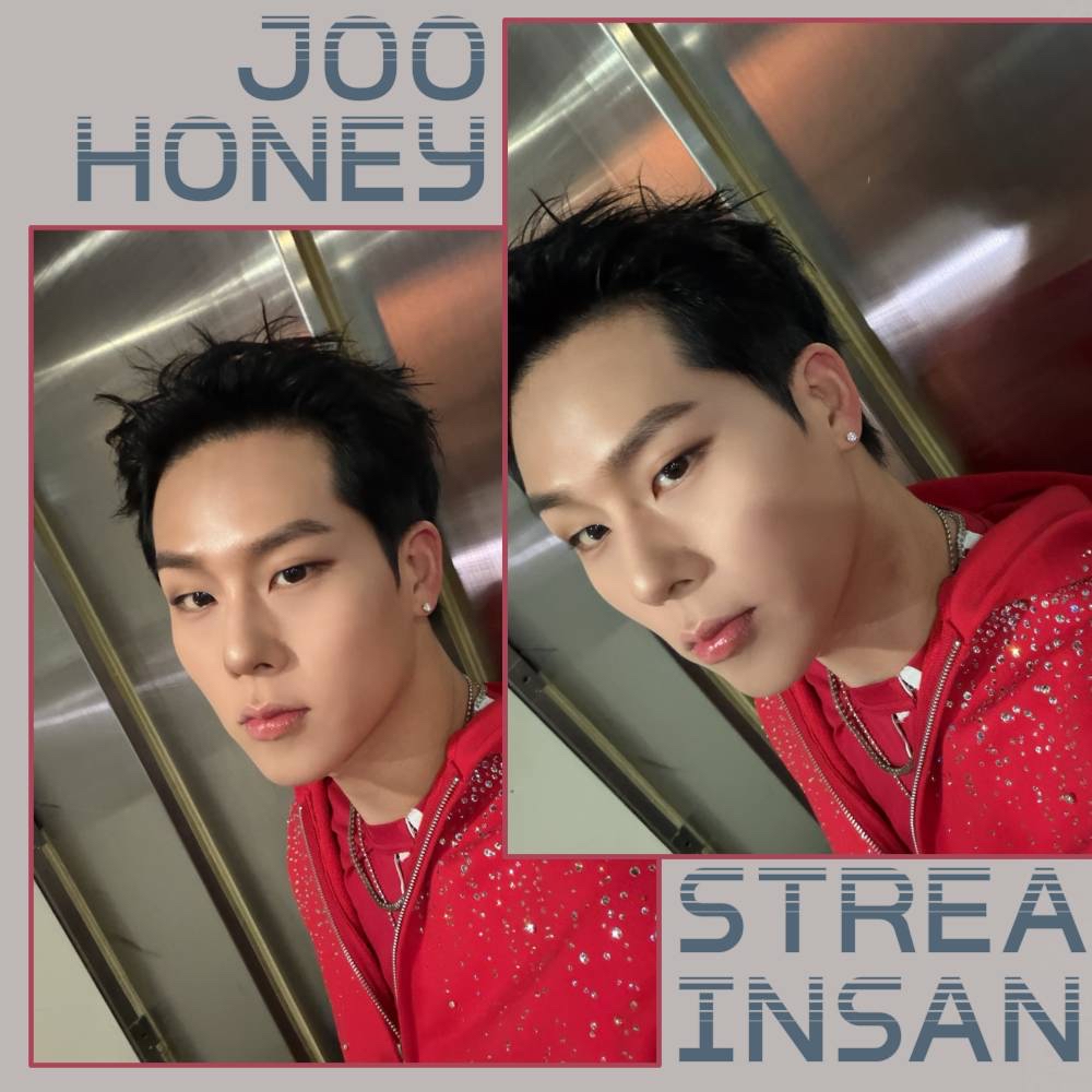 A moment captured by Joohoney (MONSTA X)'s fan