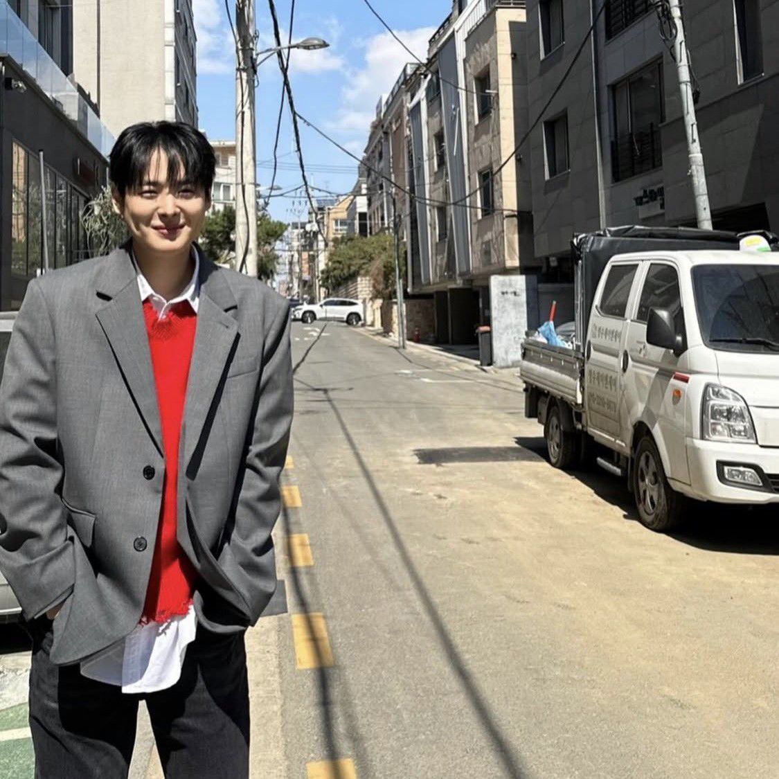 A moment captured by Choi Byungchan's fan