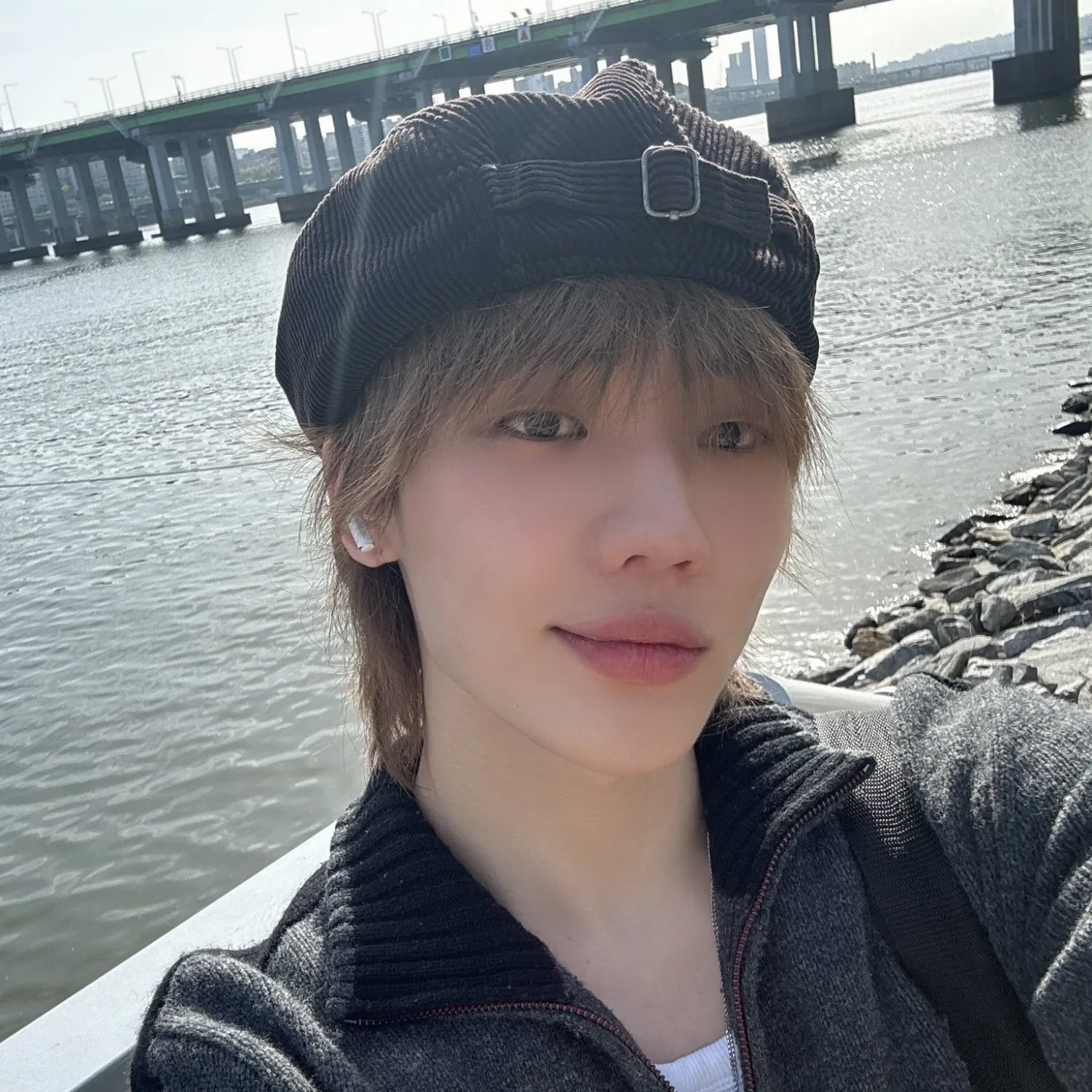 A moment captured by Junhyeok (TNX)'s fan