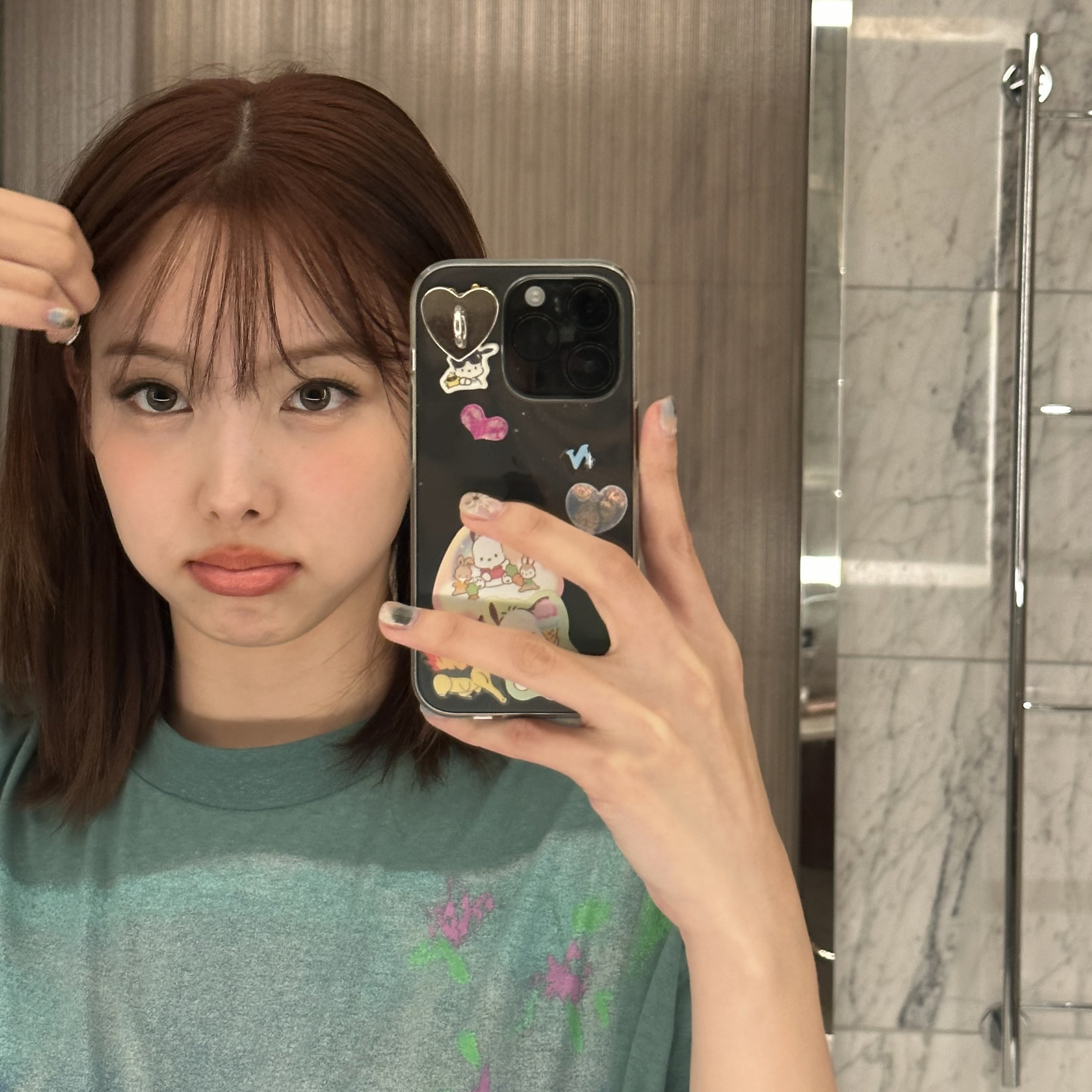 Behind-the-scenes cut of Nayeon (TWICE)