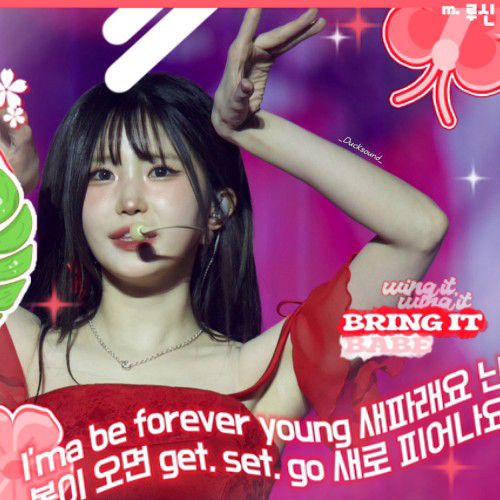 ハヨン (fromis_9)の舞台裏ショット