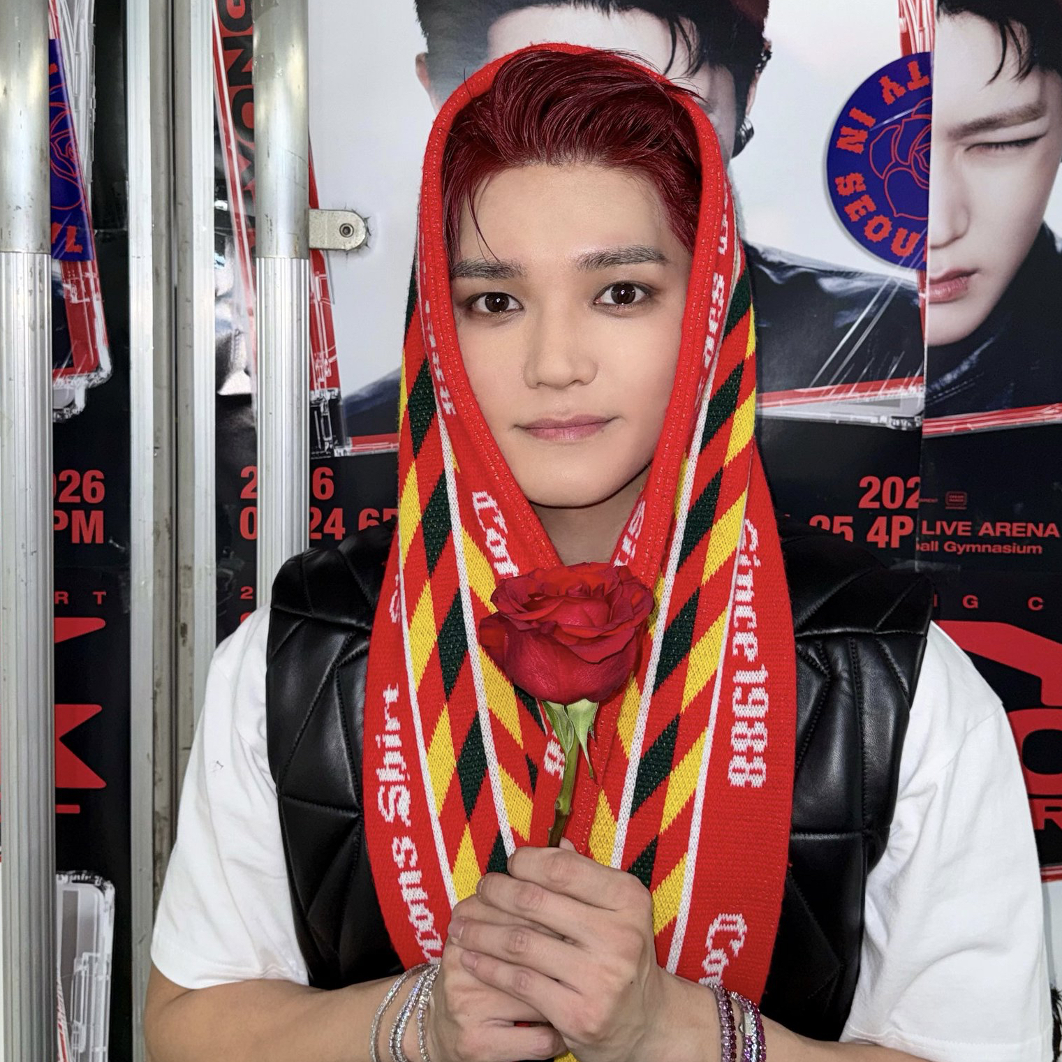 A moment captured by Taeyong (NCT 127)'s fan