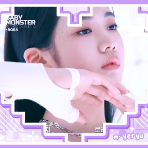 A moment captured by Rora (BABYMONSTER)'s fan