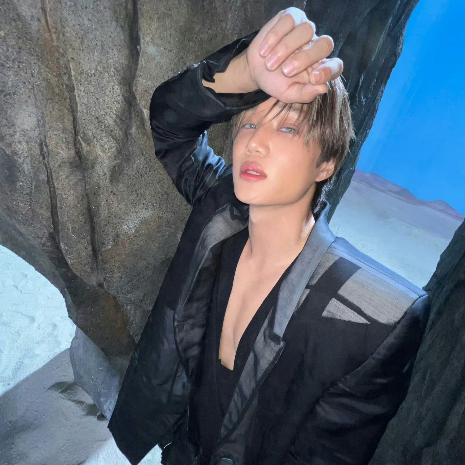 Recent activity shot of Kai (EXO)