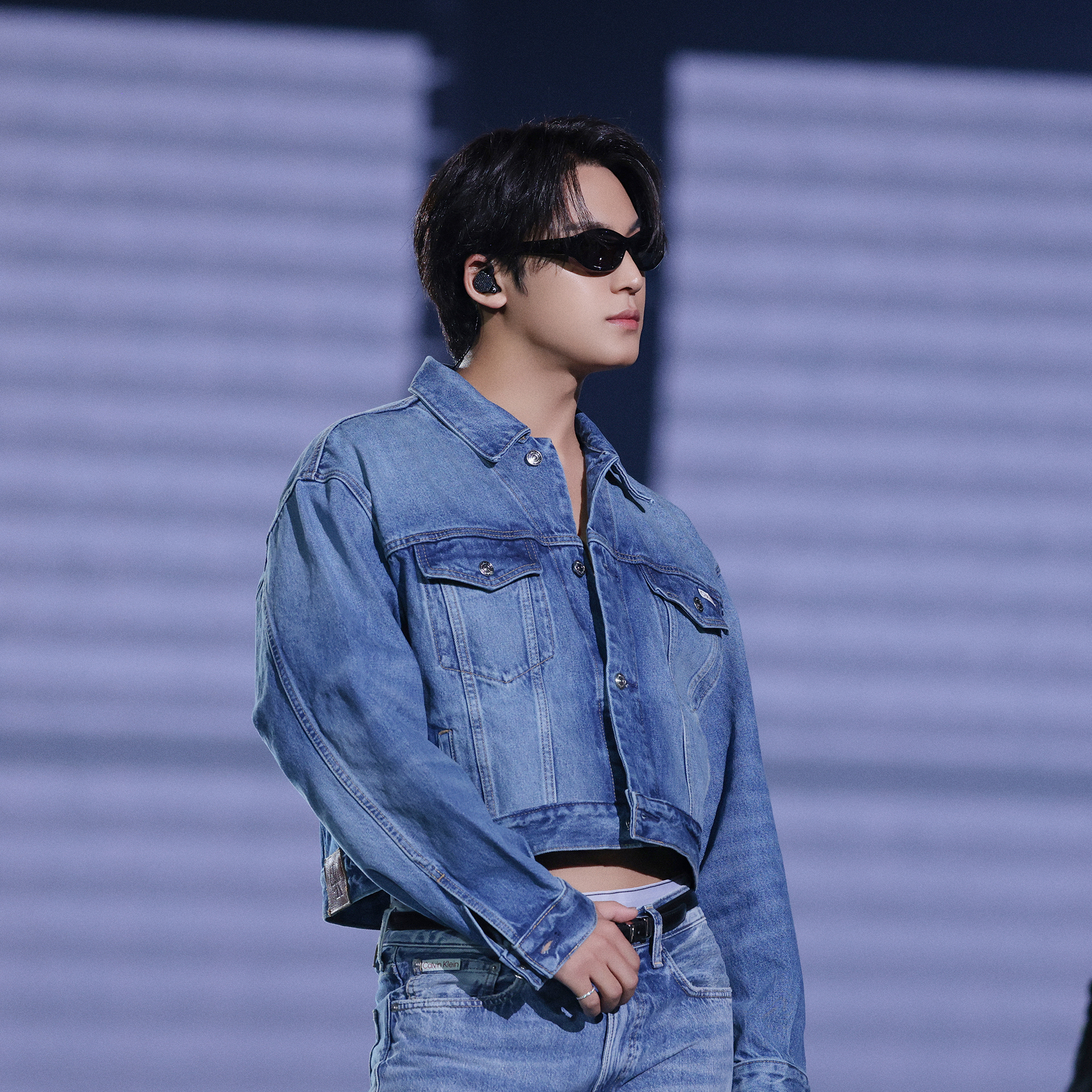 A moment captured by Mingyu (SEVENTEEN)'s fan