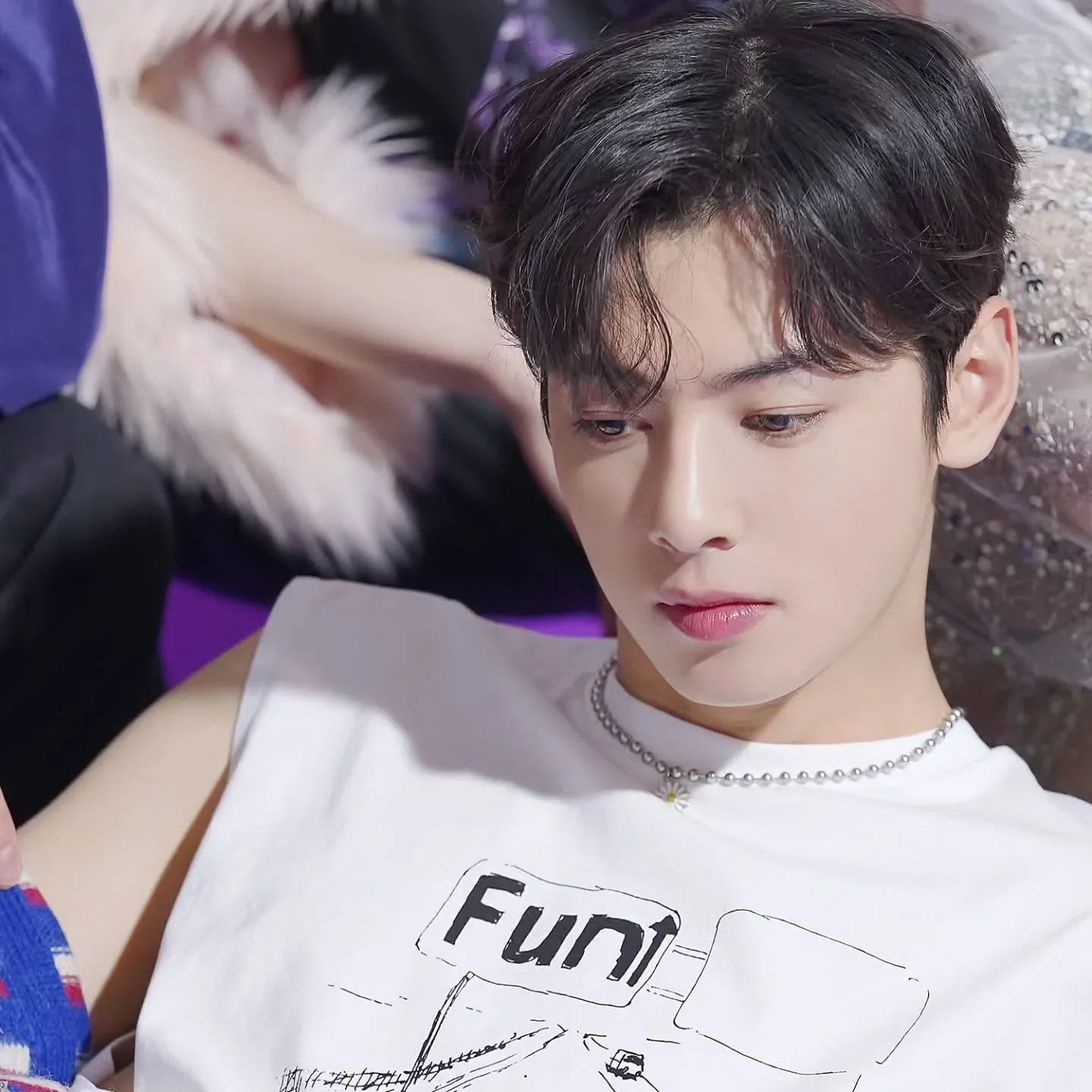 A moment captured by Eunwoo (ASTRO)'s fan
