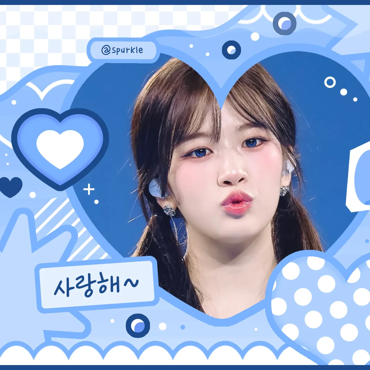 アン・ユジン (IVE)の舞台裏ショット