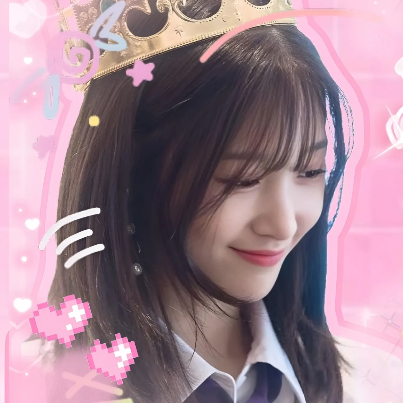 Behind-the-scenes cut of Chaeyeon (I.O.I)