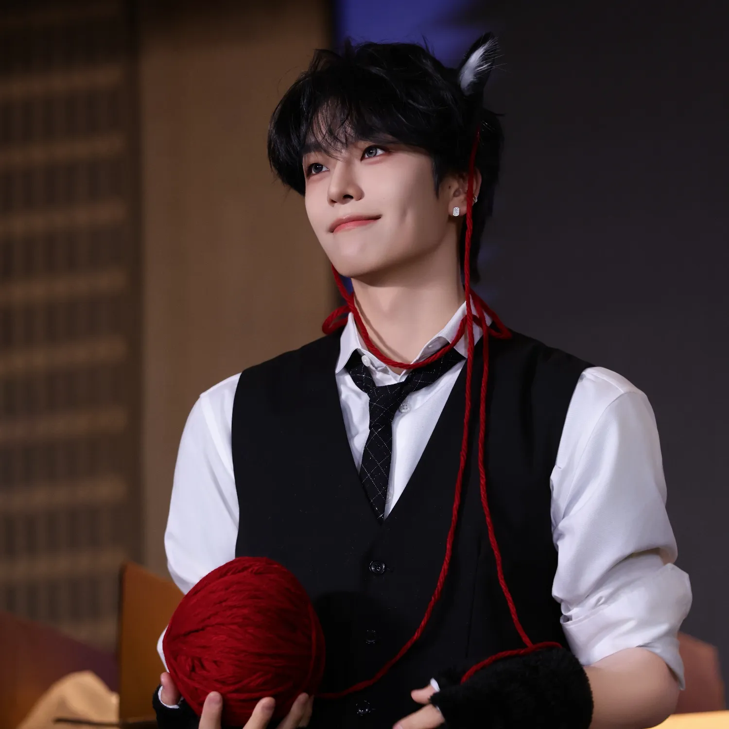 Behind-the-scenes cut of He Xinlong (ALPHA DRIVE ONE)