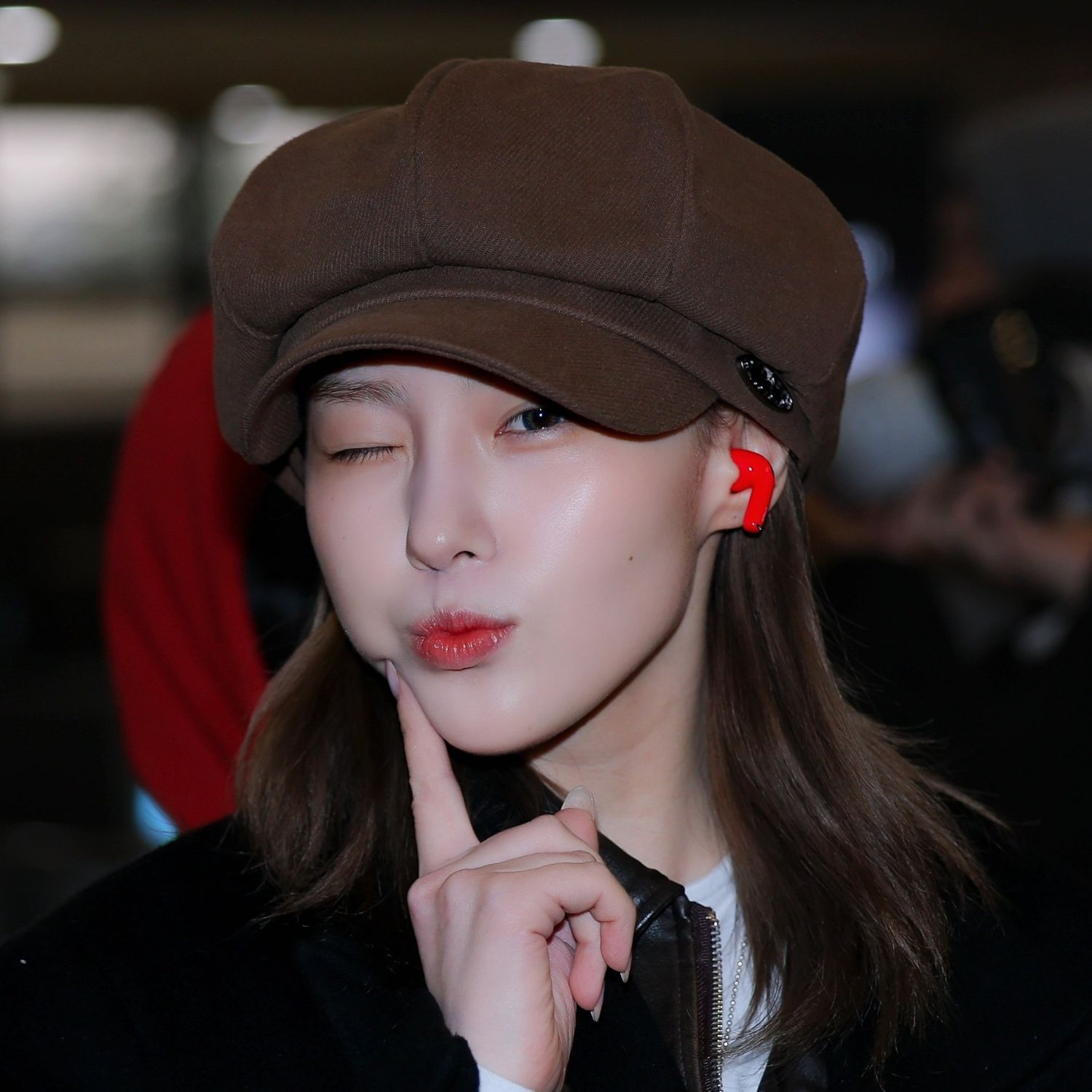 金采炫 (Kep1er)粉絲拍下的瞬間