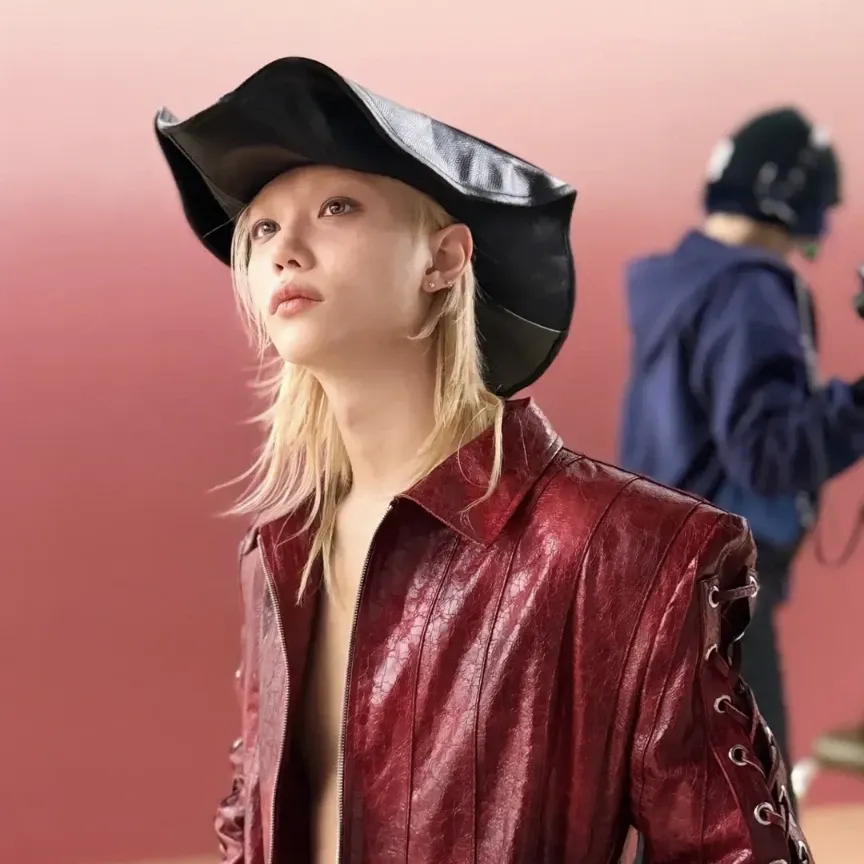 Recent activity shot of Felix (Stray Kids)