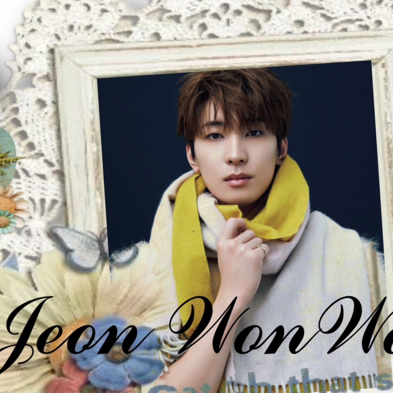 A moment captured by Wonwoo (SEVENTEEN)'s fan