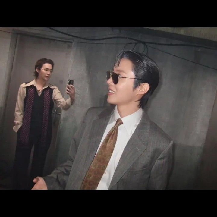 BTSの舞台裏ショット