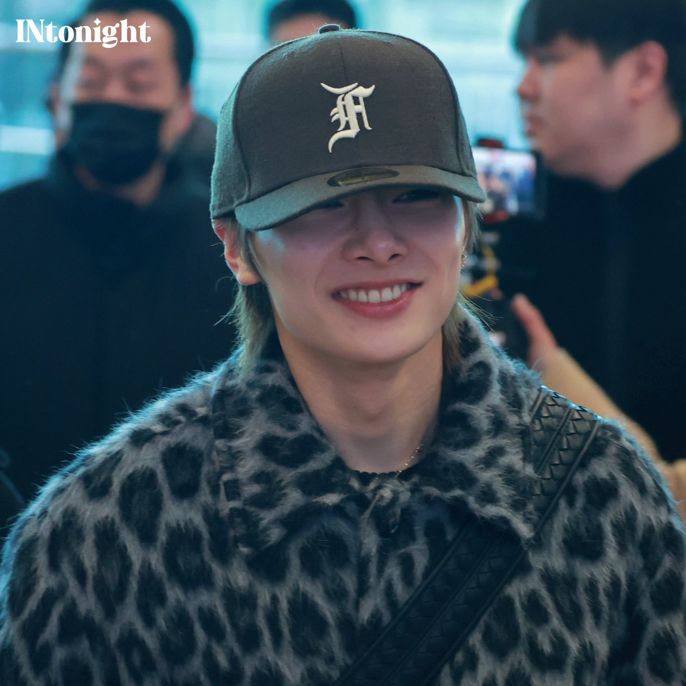 A moment captured by I.N (Stray Kids)'s fan