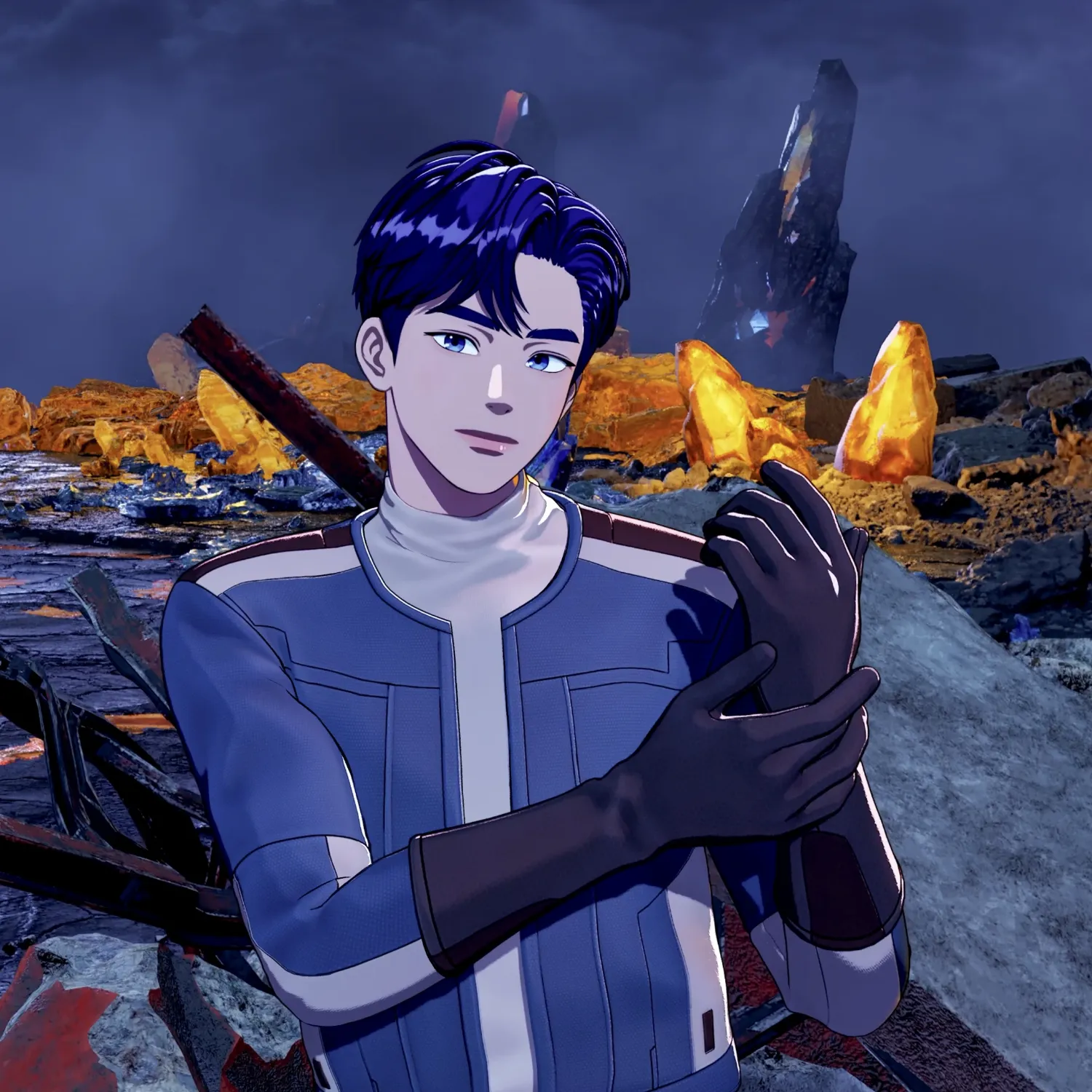 Recent activity shot of Yejun (PLAVE)