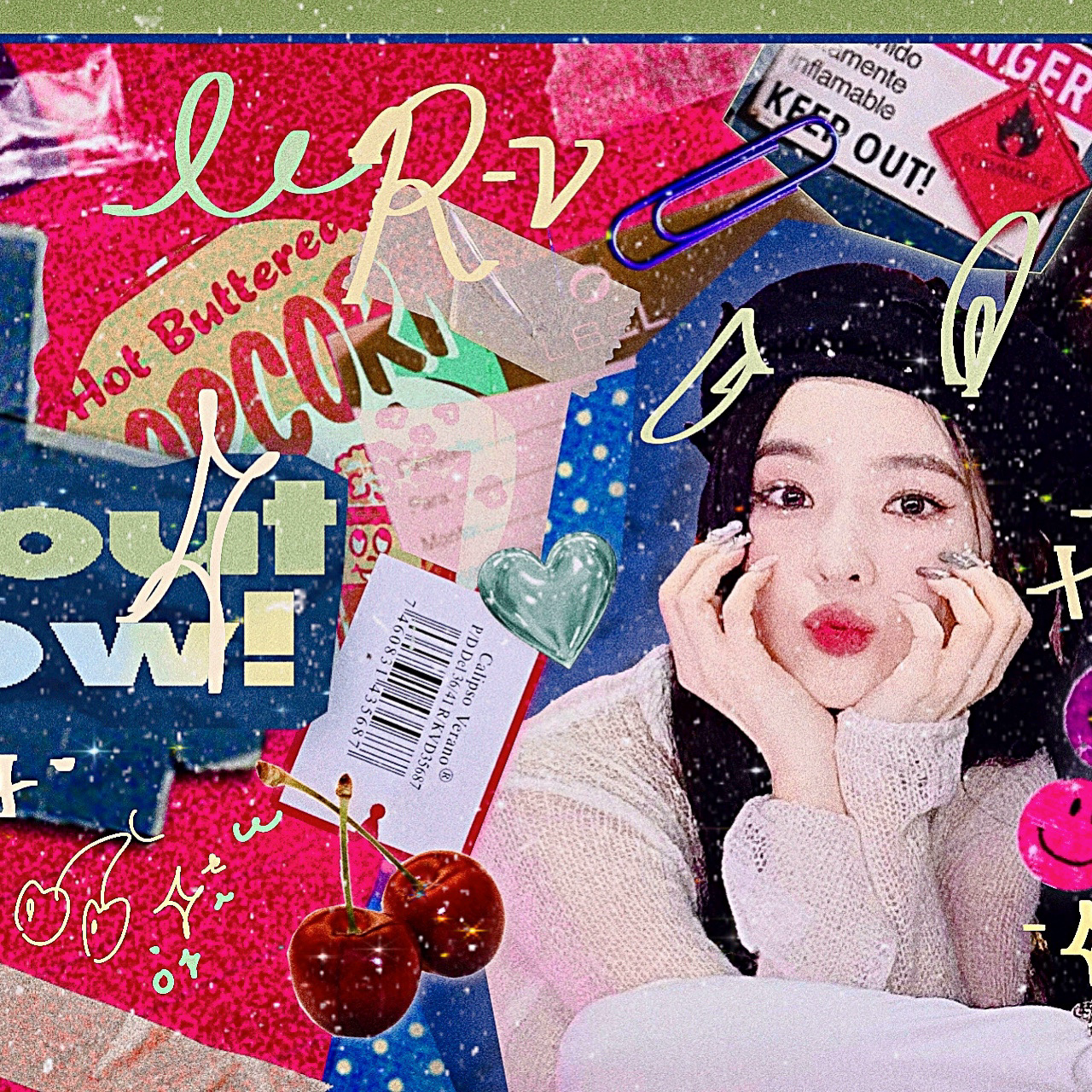 A moment captured by Red Velvet's fan