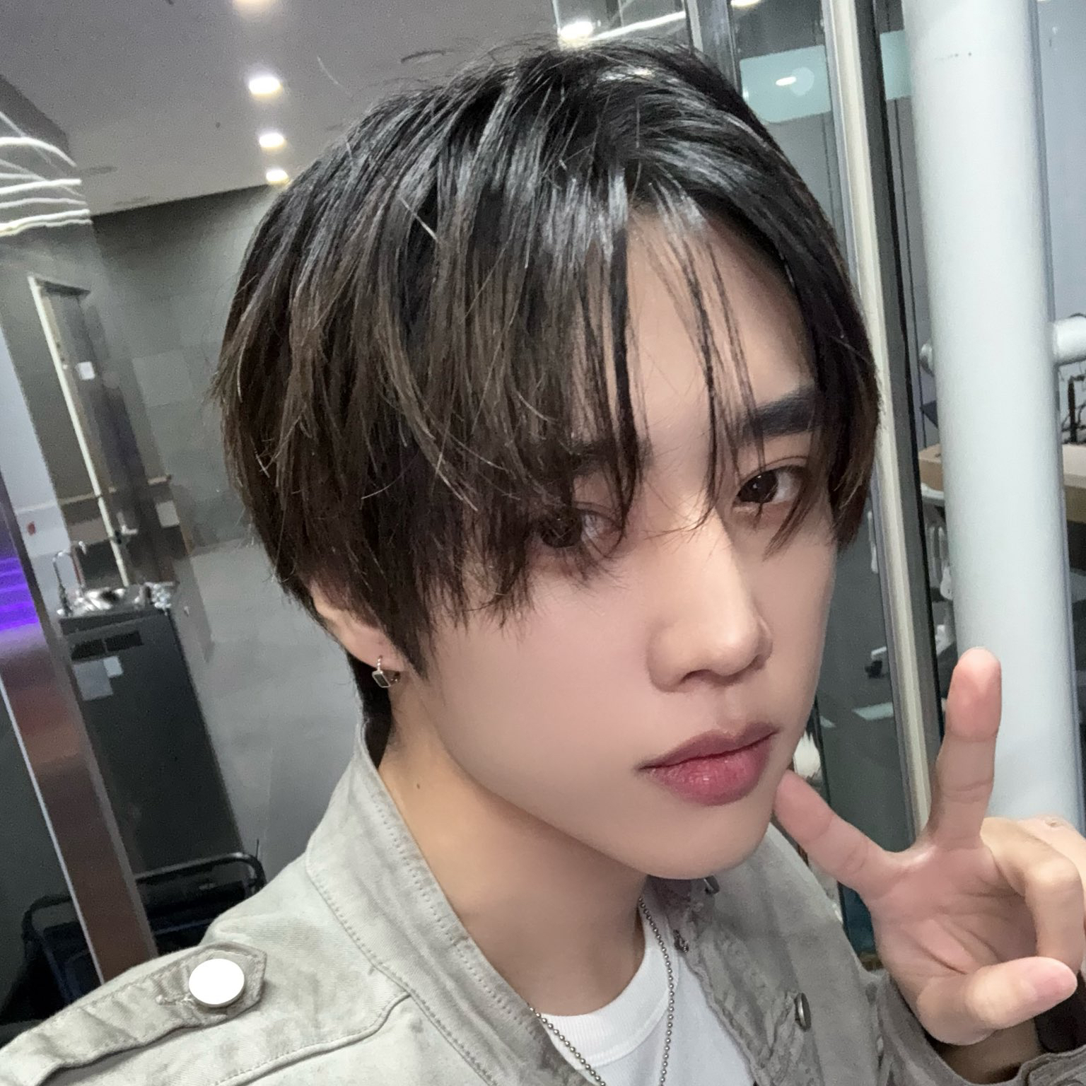 Recent activity shot of Sunwoo (THE BOYZ)