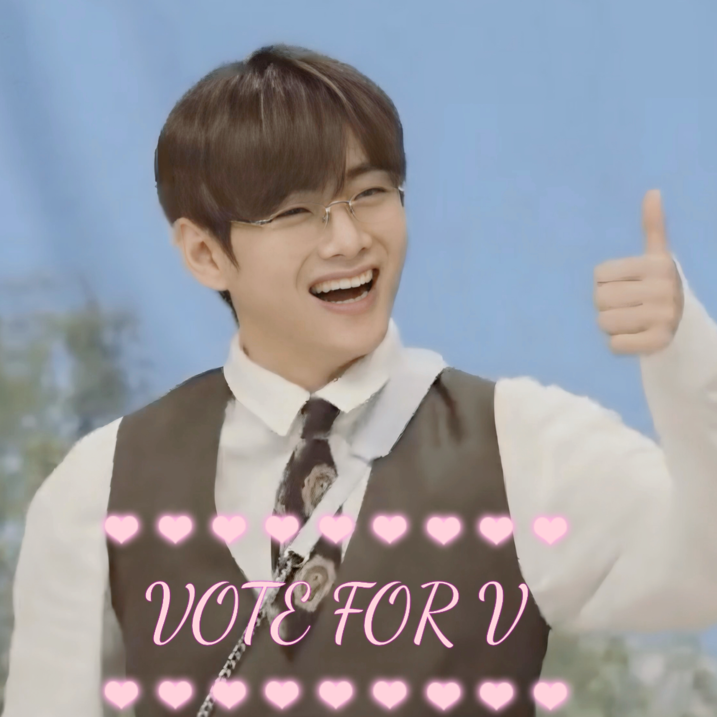 Recent activity shot of V (BTS)