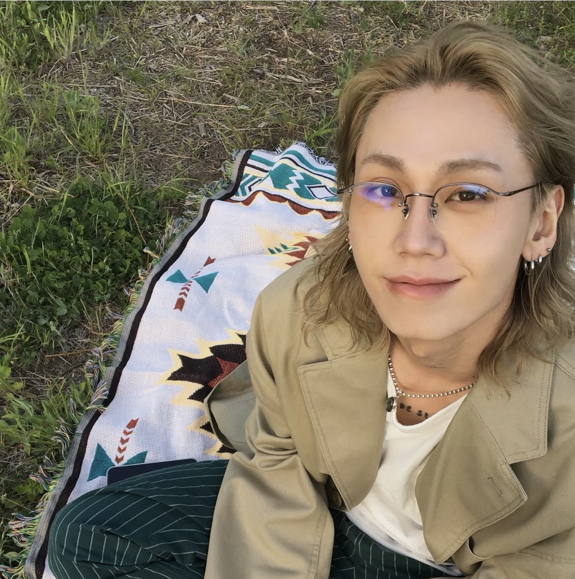 郑镒勋粉丝拍下的瞬间