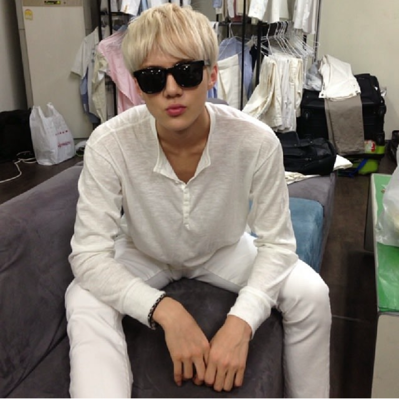 세훈 (EXO)의 비하인드 컷