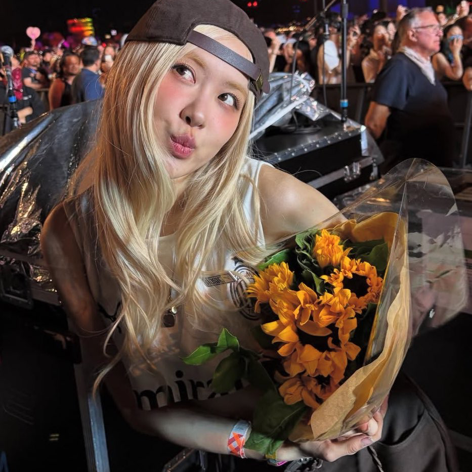 A moment captured by ROSÉ (BLACKPINK)'s fan