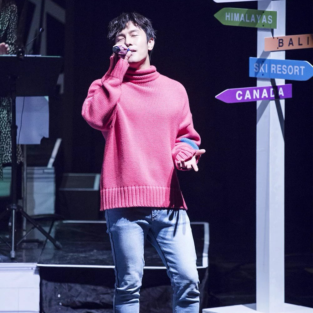 Recent activity shot of Kim Dongwan (SHINHWA)