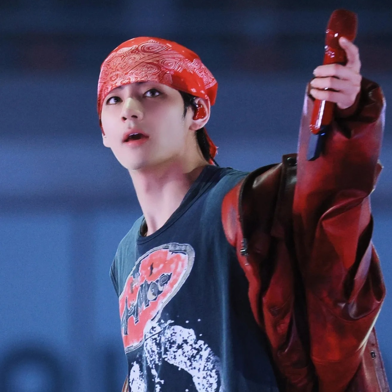 Recent activity shot of V (BTS)