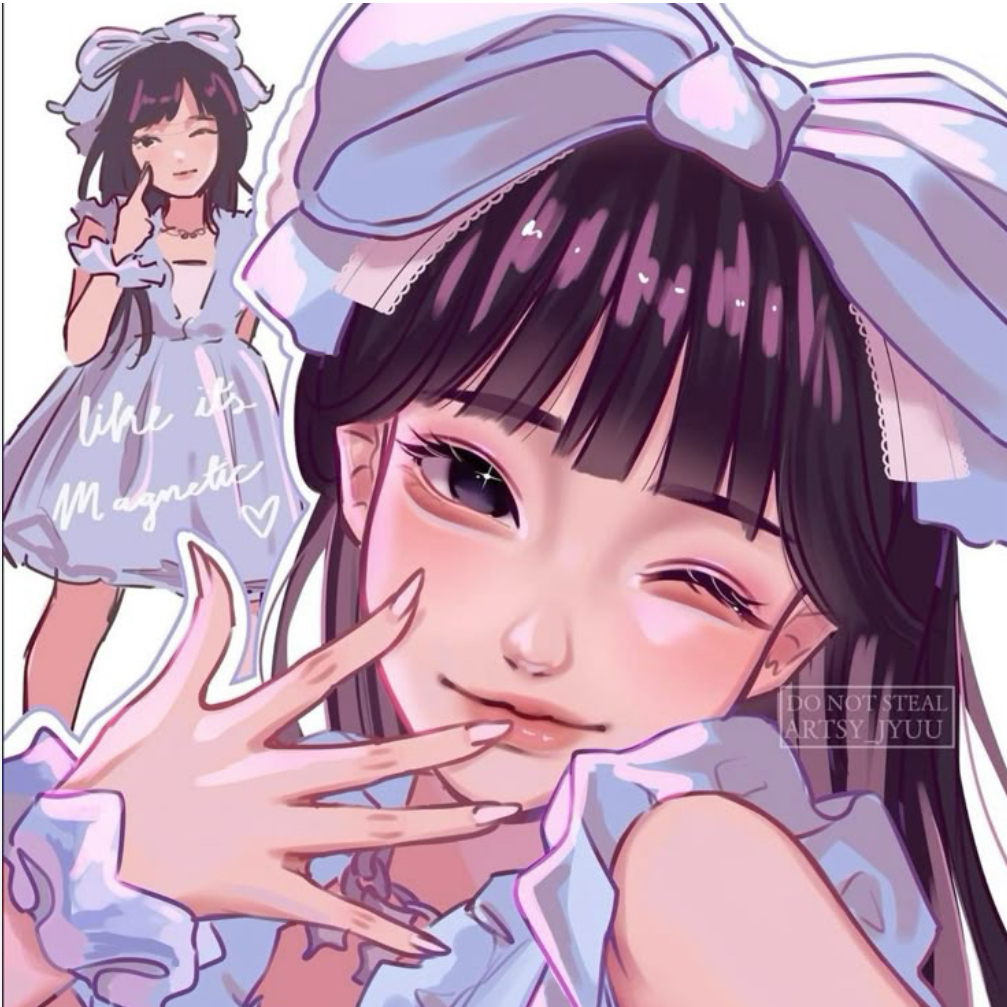 A moment captured by Moka (ILLIT)'s fan