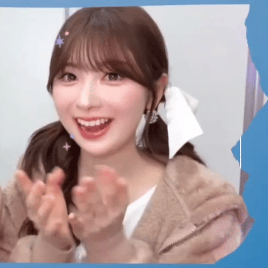 Behind-the-scenes cut of Miihi (NiziU)