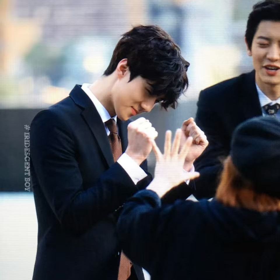 Behind-the-scenes cut of Sehun (EXO)