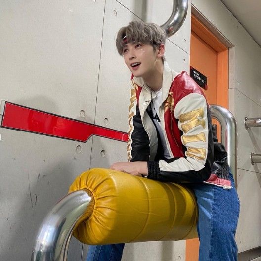 Recent activity shot of Eunwoo (ASTRO)