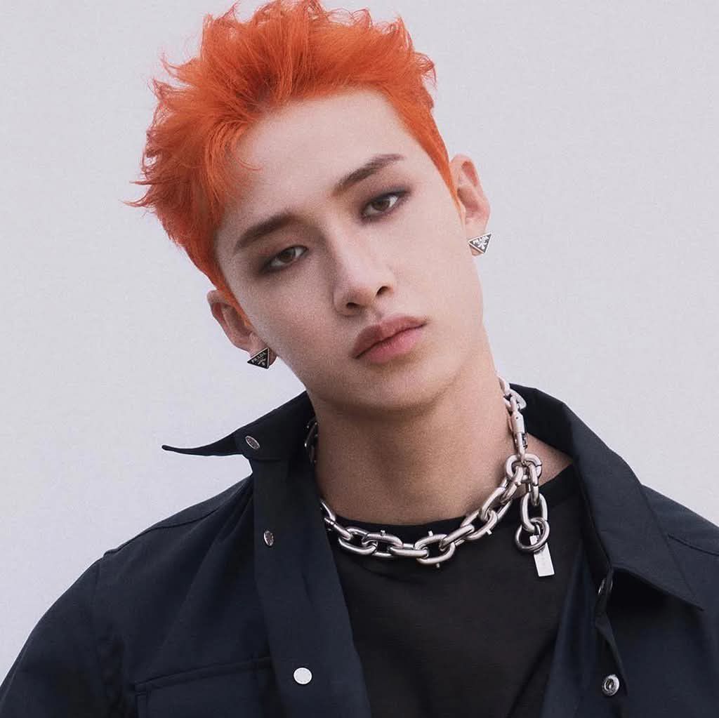 Recent activity shot of Bang Chan (Stray Kids)