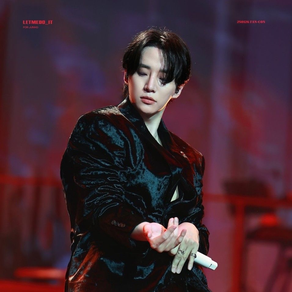 Recent activity shot of Junho (2PM)