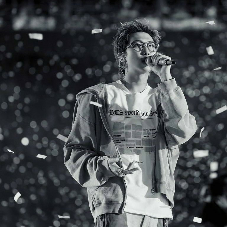 Recent activity shot of RM (BTS)