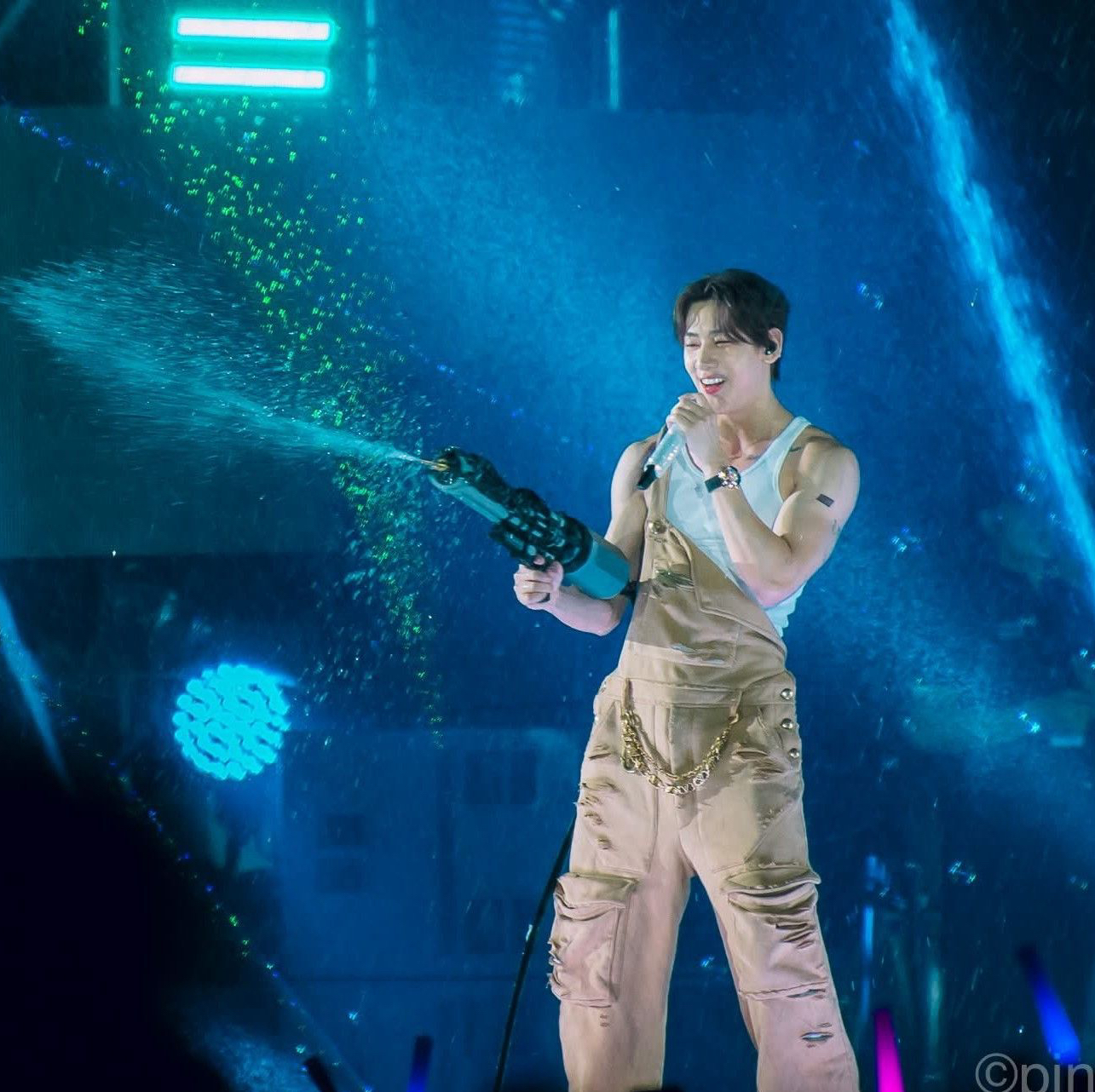A moment captured by Bambam (GOT7)'s fan